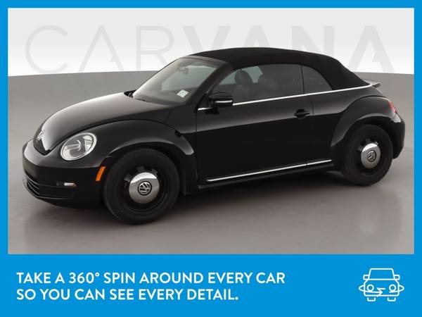 2014 VW Volkswagen Beetle 2 5L Convertible 2D Convertible Black for sale in Chaska, MN – photo 3