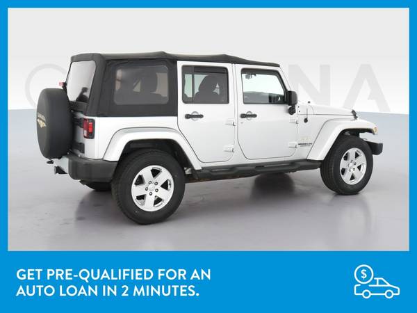 2012 Jeep Wrangler Unlimited Sahara Sport Utility 4D suv Silver for sale in Blountville, TN – photo 9