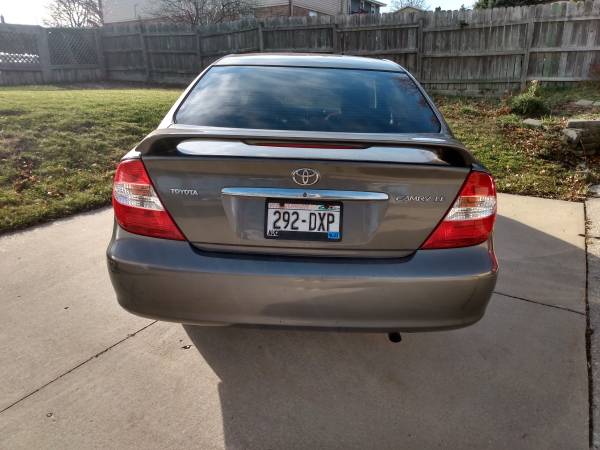 2002 Toyota Camry LE - cars & trucks - by owner - vehicle automotive... for sale in South Milwaukee, WI – photo 3