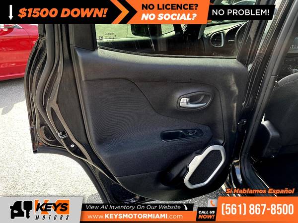 325/mo - 2018 Jeep Renegade Latitude - - by dealer for sale in West Palm Beach, FL – photo 12