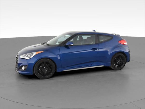 2016 Hyundai Veloster Turbo Coupe 3D coupe Blue - FINANCE ONLINE -... for sale in Champlin, MN – photo 4