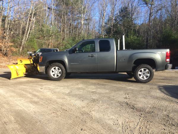 2011 GMC Sierra SLE Ex Cab 5.3L 4x4,Auto,TracRac,New Fisher MM2... for sale in New Gloucester, NH – photo 2