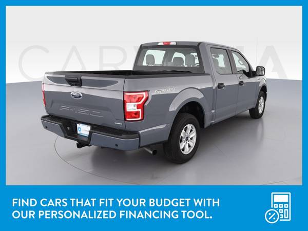2019 Ford F150 SuperCrew Cab XL Pickup 4D 5 1/2 ft pickup Gray for sale in Naples, FL – photo 8