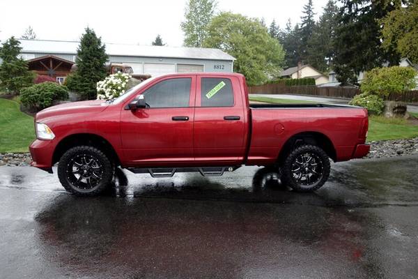 2013 RAM 1500 Quad Cab 4WD ONLY 97K MILES! VERY NICE! 5 7L HEMI! for sale in PUYALLUP, WA – photo 3
