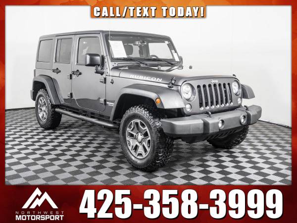 2017 *Jeep Wrangler* Unlimited Rubicon 4x4 - cars & trucks - by... for sale in Everett, WA