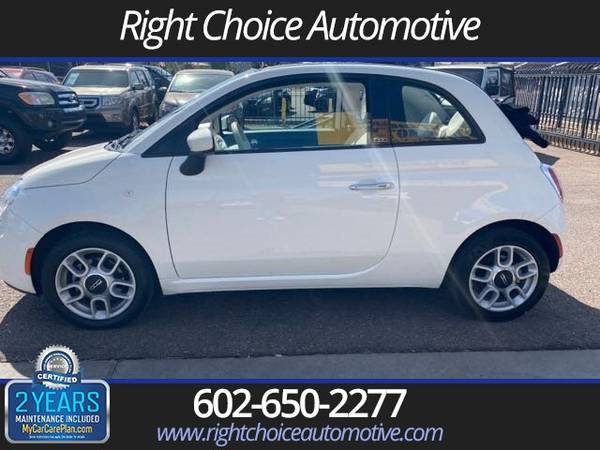 2015 Fiat 500C Convertible, auto, 2 OWNER CARFAX CERTIFIED WELL MAIN... for sale in Phoenix, AZ – photo 5
