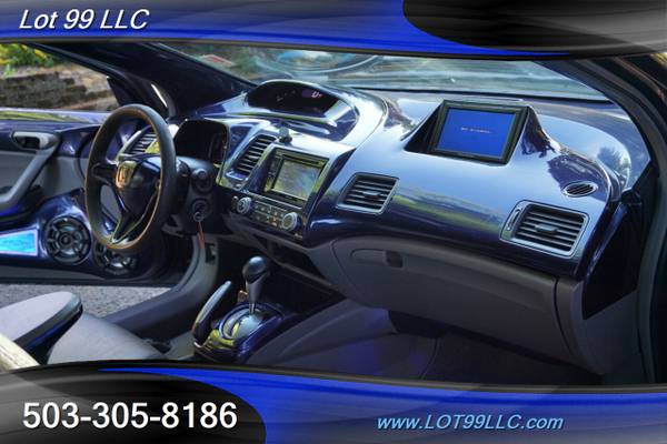 2008 Honda Civic LX 90k Custom Stereo Show Car Leather 5 Monitors Vtec for sale in Milwaukie, OR – photo 13