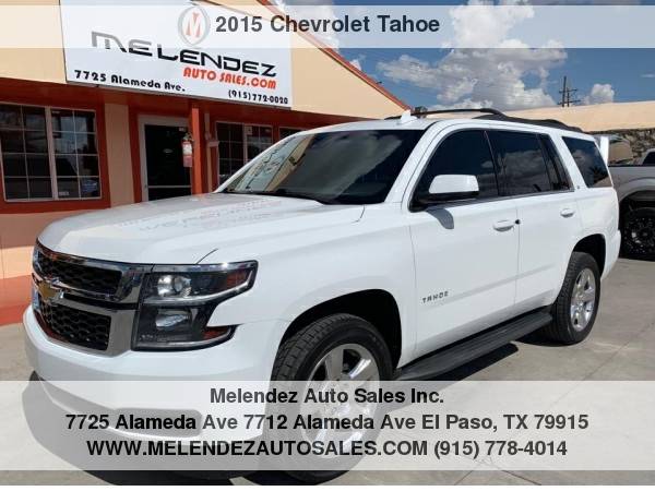 2015 Chevrolet Tahoe 4WD 4dr LT for sale in El Paso, TX