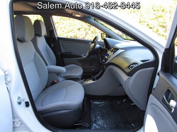 2014 Hyundai ACCENT RECENTLY SMOGGED - BLUETOOTH - GAS SAVER - GREAT for sale in Sacramento, NV – photo 5