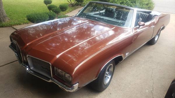 1971 CUTLASS SUPREME CONVERTIBLE - cars & trucks - by owner -... for sale in Hurst, TX – photo 3