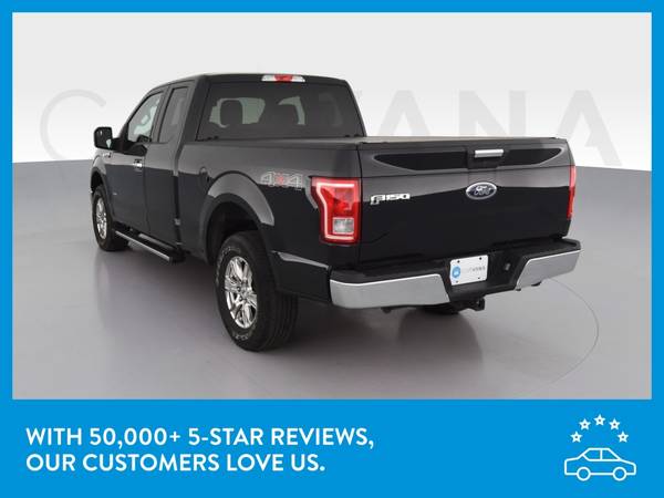 2015 Ford F150 Super Cab XLT Pickup 4D 6 1/2 ft pickup Black for sale in Alexandria, MD – photo 6