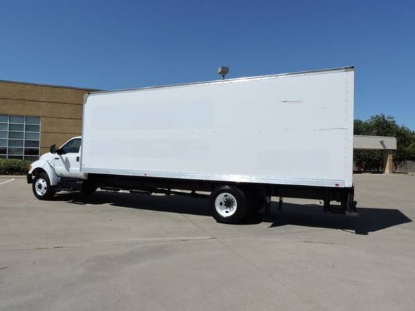 2012 Ford F750 26 FOOT BOX TRUCK W/CUMMINS with 15.14 sm, 80000 psi... for sale in Grand Prairie, TX – photo 4