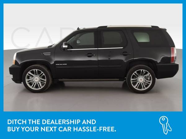 2013 Caddy Cadillac Escalade Premium Sport Utility 4D suv Black for sale in Indianapolis, IN – photo 4