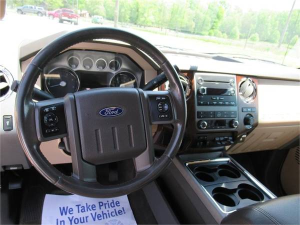 2012 FORD F250 SUPER DUTY LARIAT, Burgundy APPLY ONLINE for sale in Summerfield, NC – photo 7