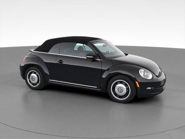 2014 VW Volkswagen Beetle 1.8T Convertible 2D Convertible Black - -... for sale in Atlanta, WY – photo 14
