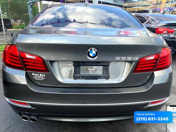2014 BMW 5 Series 4dr Sdn 535d RWD - - by dealer for sale in Philadelphia, PA – photo 5