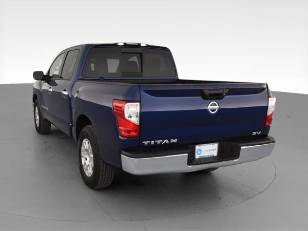 2019 Nissan Titan Crew Cab SV Pickup 4D 5 1/2 ft pickup Blue -... for sale in Fort Myers, FL – photo 8