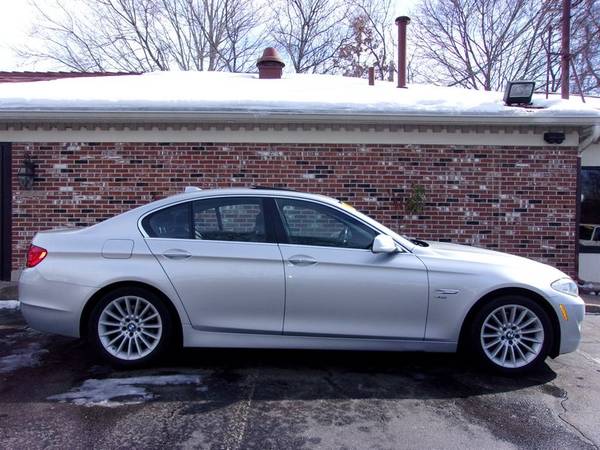 2011 BMW 535i xDrive AWD, 121k Miles, Auto, Silver/Black, Navi, P for sale in Franklin, MA – photo 2