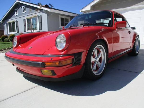 1985 Porsche Red/Red No Sunroof US Carrera Coupe for sale in Sacramento, IL – photo 20