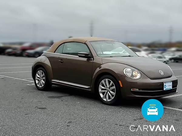 2014 VW Volkswagen Beetle TDI Convertible 2D Convertible Brown - -... for sale in Saint Paul, MN – photo 15