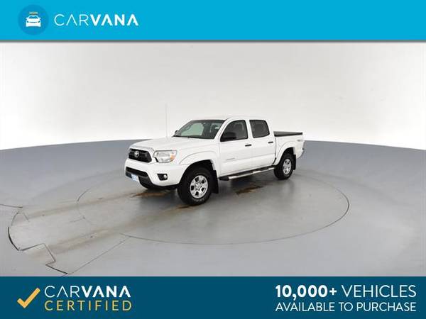 2013 Toyota Tacoma Double Cab PreRunner Pickup 4D 5 ft pickup WHITE - for sale in Covington, OH – photo 6