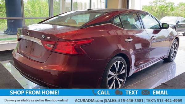 2016 Nissan Maxima 3 5 SL hatchback Red - - by dealer for sale in Johnston, IA – photo 3