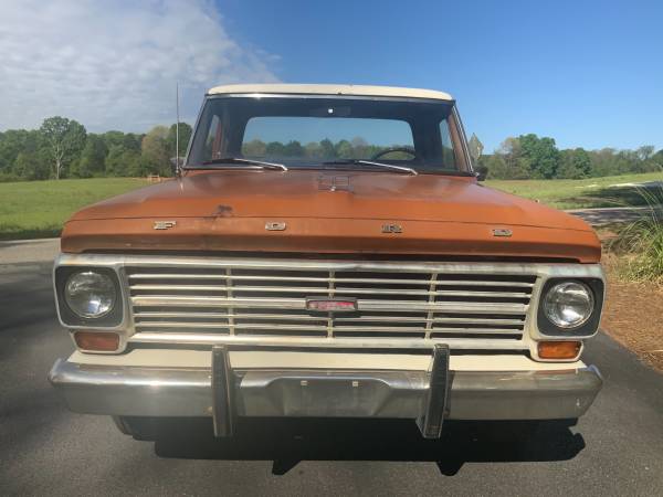 1969 FORD F100 SHORT BED CUSTOM 360 AUTOMATIC - - by for sale in Monroe, GA – photo 3