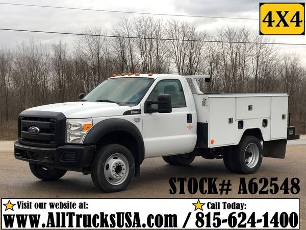 Medium Duty Service Utility Truck 1 ton Ford Chevy Dodge GMC 4x4 4WD... for sale in quad cities, IA – photo 4