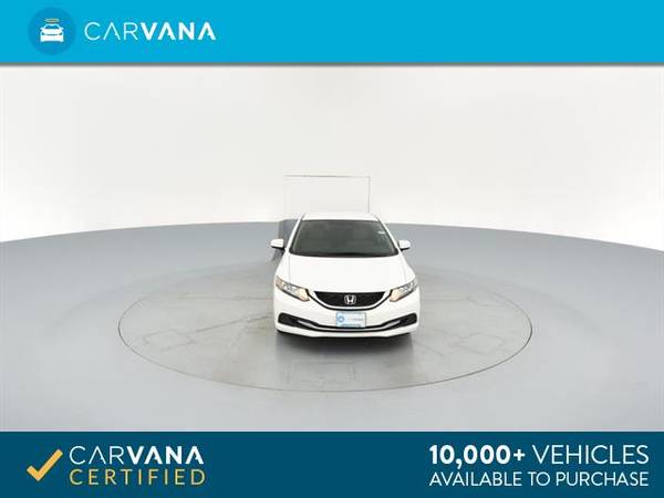 2014 Honda Civic LX Sedan 4D sedan WHITE - FINANCE ONLINE for sale in Atlanta, FL – photo 19