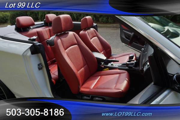 2012 BMW 1 Series 128i Convertible **RED INTERIOR** Navigation Heated for sale in Milwaukie, OR – photo 18
