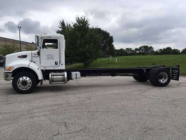 Peterbilt 335 Chassis and Moving Vans - cars & trucks - by dealer -... for sale in Earth City, NY – photo 6