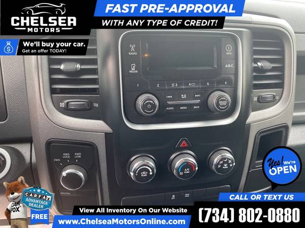317/mo - 2015 Ram 1500 Tradesman 4WD! Crew 4 WD! Crew 4-WD! Crew Cab for sale in Chelsea, OH – photo 8