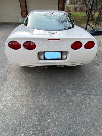 2002 Corvette Coupe Hardtop Speedway White/ Like New/20K Miles -... for sale in Rock Hill, NC – photo 4