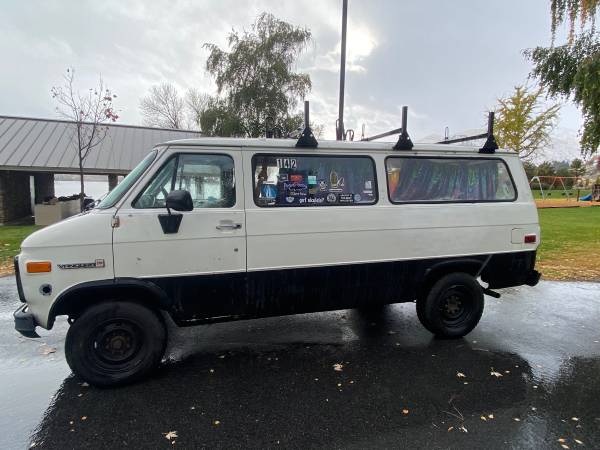 1989 GMC Vandura van, ideal for van life, has bed frame - cars &... for sale in Orondo, WA – photo 3