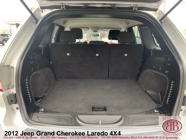 2012 JEEP GRAND CHEROKEE LAREDO 4X4! EASY APPROVAL! WE DO FINANCING!!! for sale in N SYRACUSE, NY – photo 13
