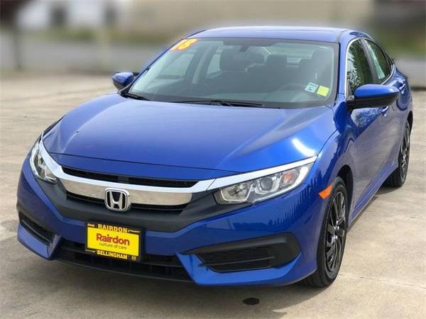 2018 Honda Civic LX - - by dealer - vehicle automotive for sale in Bellingham, WA – photo 4
