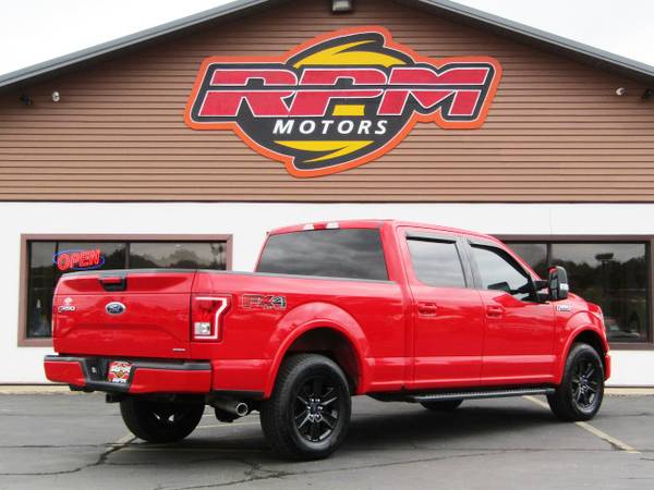 2016 Ford F-150 FX4 Crew Cab - Race Red - 5.0L V8 for sale in New Glarus, WI – photo 5