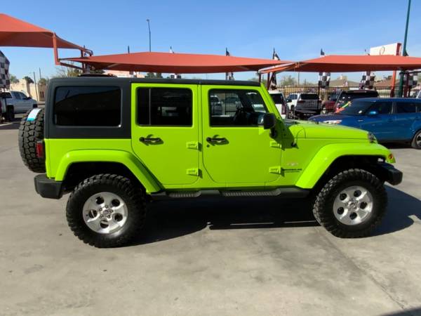 2013 Jeep Wrangler Unlimited 4WD 4dr Sahara - - by for sale in El Paso, NM – photo 4