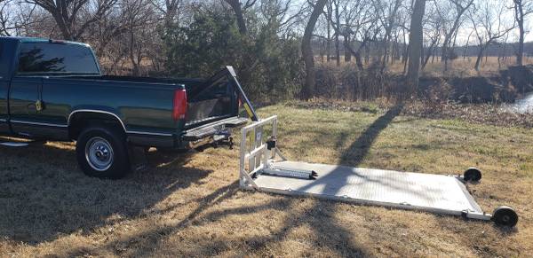 AmeriDeck motorcycle rollback (LIFT ONLY) - cars & trucks - by owner... for sale in Winfield, KS – photo 6