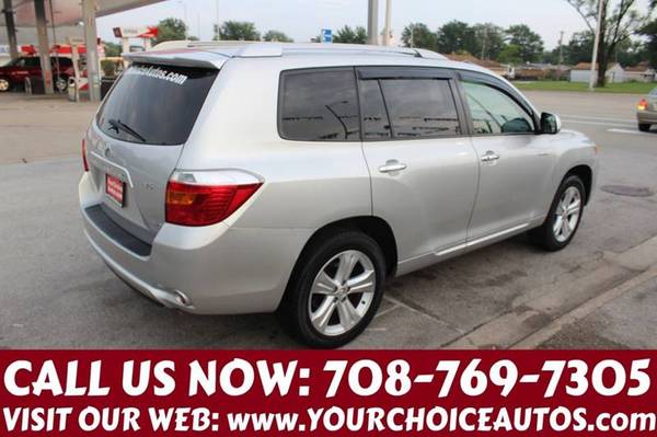 *2008* *TOYOTA HIGHLANDER LIMITED* AWD SUNROOF BACKUP CAMERA 054617 for sale in posen, IL – photo 7