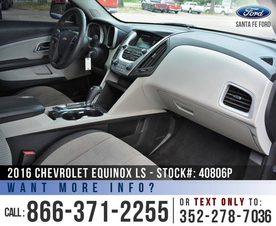 16 Chevrolet Equinox LS Touchscreen, Camera, Cruise Control for sale in Alachua, FL – photo 17
