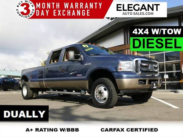2007 Ford F-350 long bed Turbo Diesel Dual XLT Pickup Truck F350 for sale in Beaverton, OR