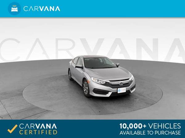 2016 Honda Civic EX Sedan 4D sedan Silver - FINANCE ONLINE for sale in Atlanta, CA