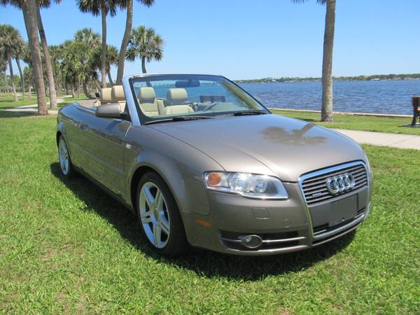 Audi A4 Turbo Cabriolet Quattro 86K Miles! 2 Owner! Serviced! for sale in Ormond Beach, FL – photo 3