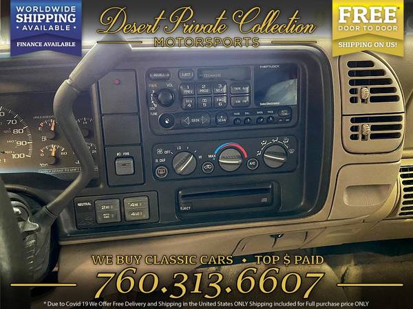 2000 Chevrolet Tahoe Z71 4x4 1 Owner SUV - cars & trucks - by dealer... for sale in Palm Desert , CA – photo 8