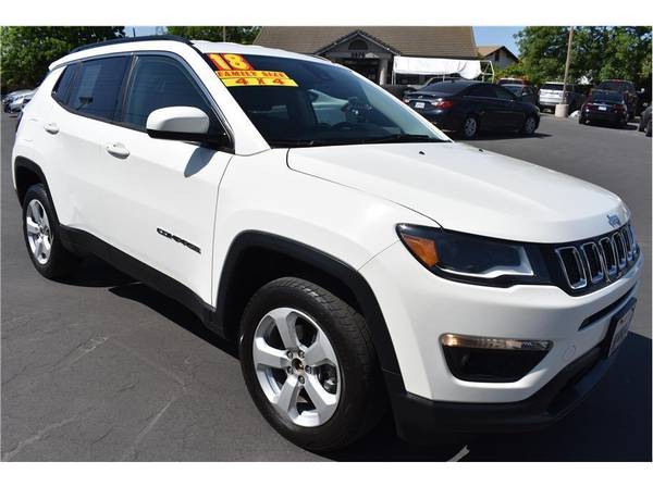 2018 Jeep Compass Latitude Sport Utility 4D - FREE FULL TANK OF for sale in Modesto, CA – photo 2