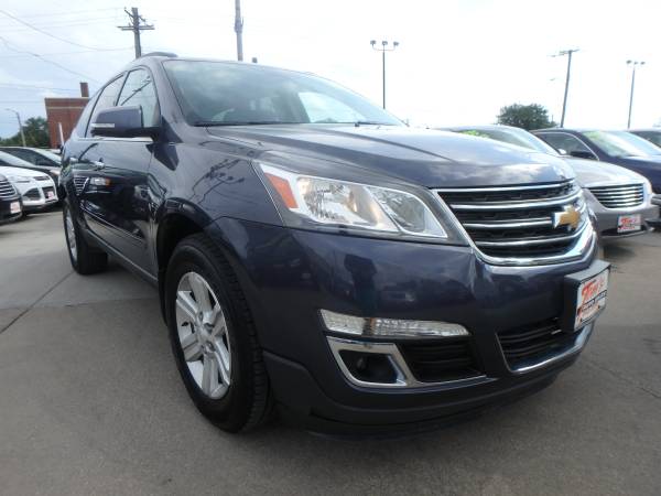 2013 Chevrolet Traverse LT AWD Blue for sale in URBANDALE, IA