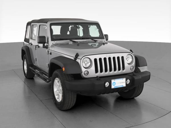 2014 Jeep Wrangler Unlimited Sport S SUV 4D suv Silver - FINANCE -... for sale in Hickory, NC – photo 16
