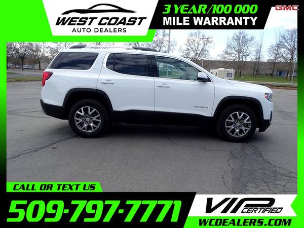 467/mo - 2020 GMC Acadia SLT AWD - - by dealer for sale in Moses Lake, WA – photo 9