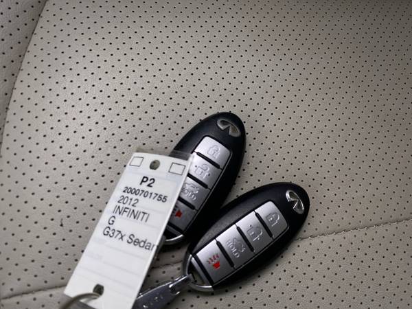 2012 INFINITI G G37x Sedan 4D sedan Black - FINANCE ONLINE - cars &... for sale in Wayzata, MN – photo 24